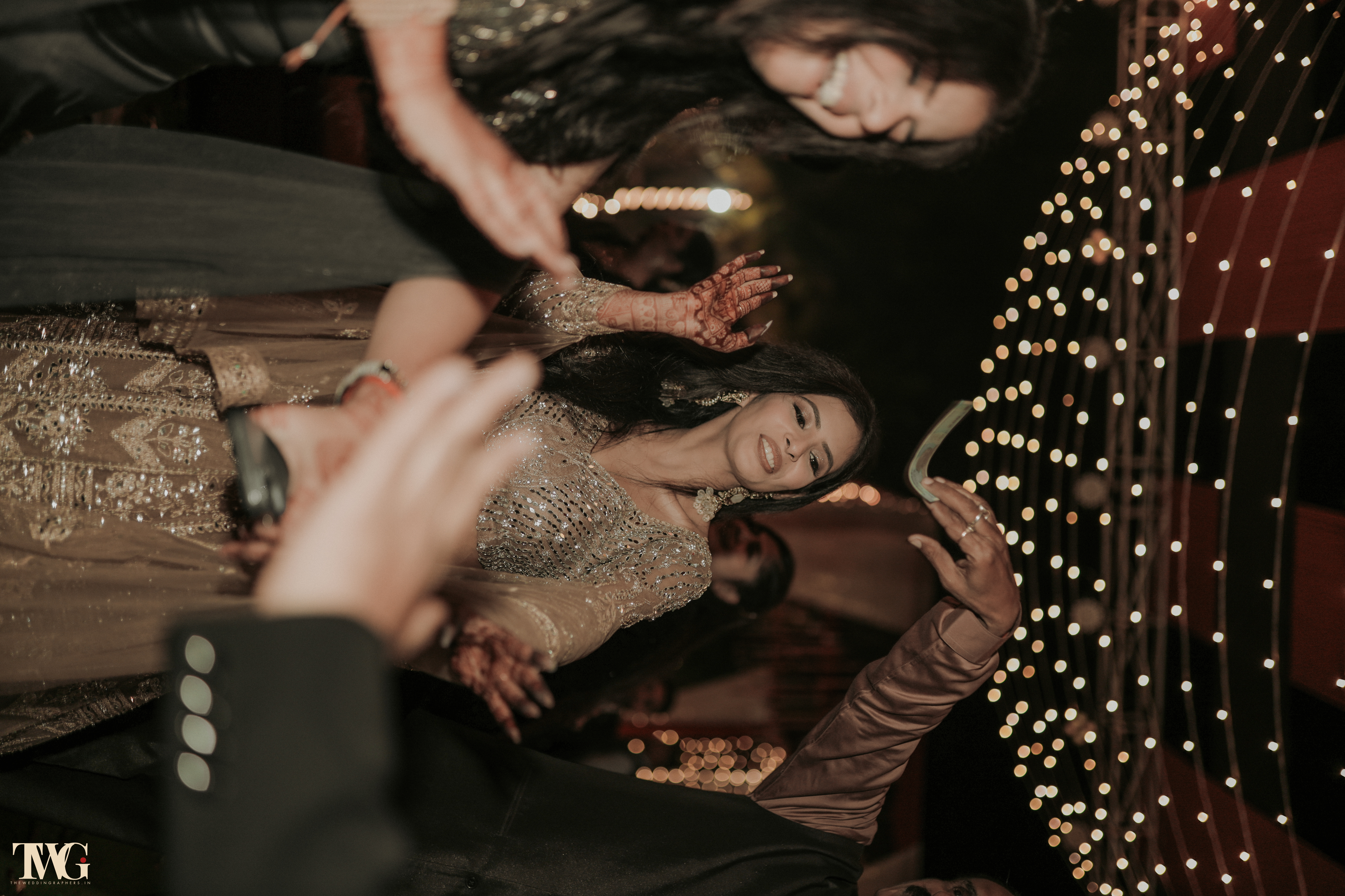 Traditional wedding couple