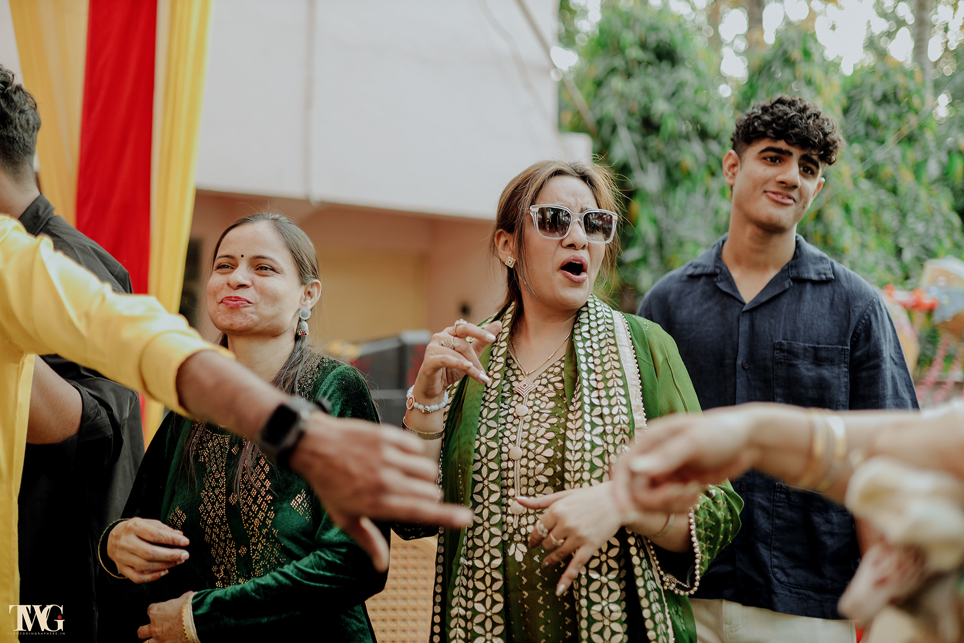 Beautiful wedding ceremony setup